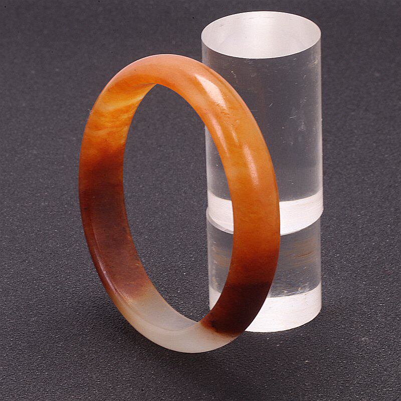 云南天然玉石玉仙黄龙玉手镯 女士男士62 63 64 65 6 7 8大口内径