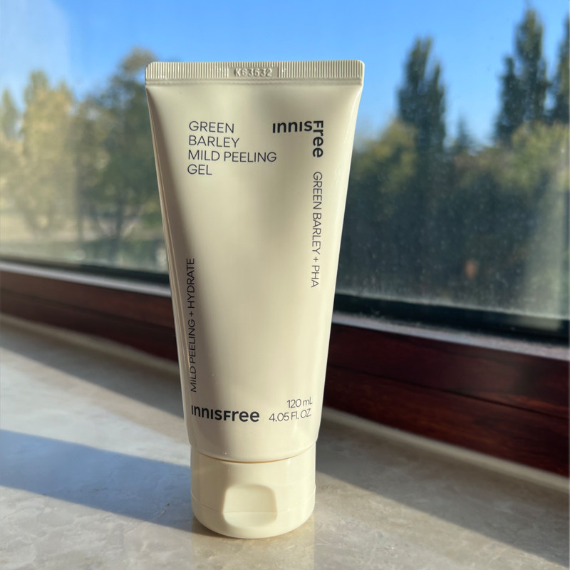 韩国悦诗风吟青麦去角质啫喱深层清洁毛孔黑头死皮膏凝露磨砂膏