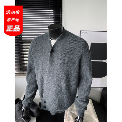 慵懒风宽松高级感中长款针织上衣