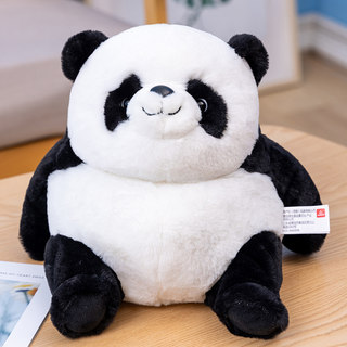 吾卢拉胖墩熊猫公仔毛绒玩具儿童陪睡娃娃抱抱熊玩偶熊猫生日礼物