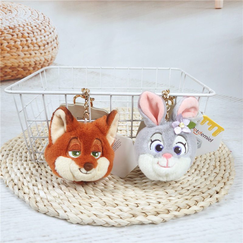 迪士尼正版疯狂动物城春意挂件狐狸尼克钥匙扣兔朱迪包包毛绒吊饰,玩具/童车/益智/积木/模型,毛绒/玩偶/公仔/布艺类玩具,淘宝优惠券,粉丝福利购,淘宝优惠卷