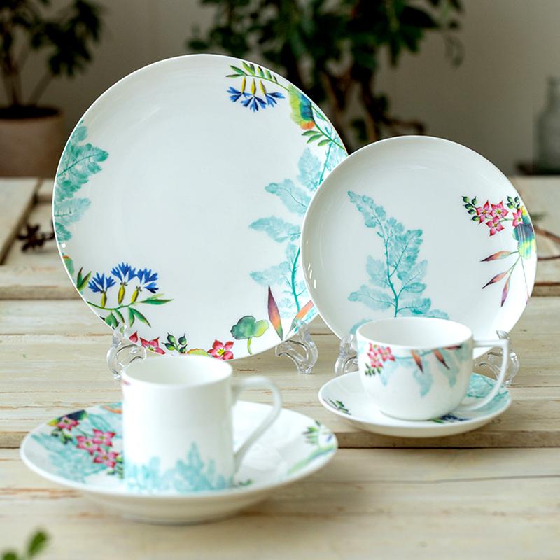 RoyalReubens纯正骨瓷盘杯套装