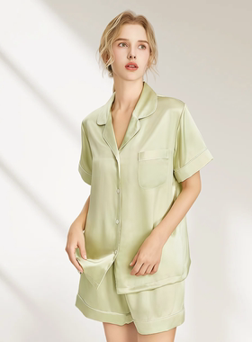 6A新品22/40姆米重磅真丝睡衣女