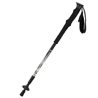 Hợp kim nhôm 7075 cực trekking Tay cầm thẳng eva ba phần đi bộ Ông già đi bộ MỞ RỘNG - Gậy / gậy gậy người mù