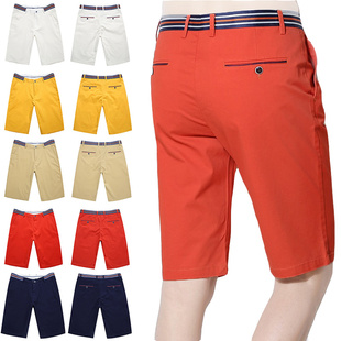 短裤 薄款 品牌高尔夫男装 休闲运动球裤 夏季 男中裤 高尔夫球衣服装