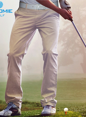 高尔夫球裤子 男款KM修身速干排汗免烫男装长裤春夏新款golf男裤