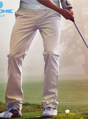 高尔夫球裤子 男款KM修身速干排汗免烫男装长裤春夏新款golf男裤