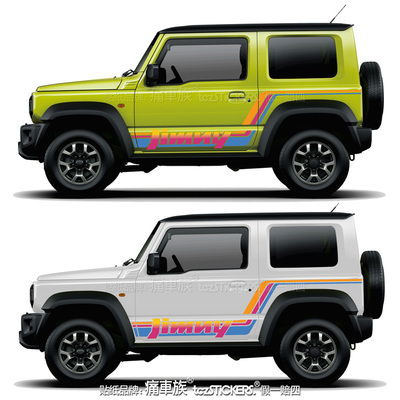 JB74吉姆尼车贴拉花汽车贴纸贴花