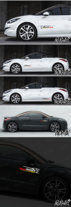 标致汽车贴纸308S车贴拉花5008车身装饰改装贴3008 2008 4008 RCZ