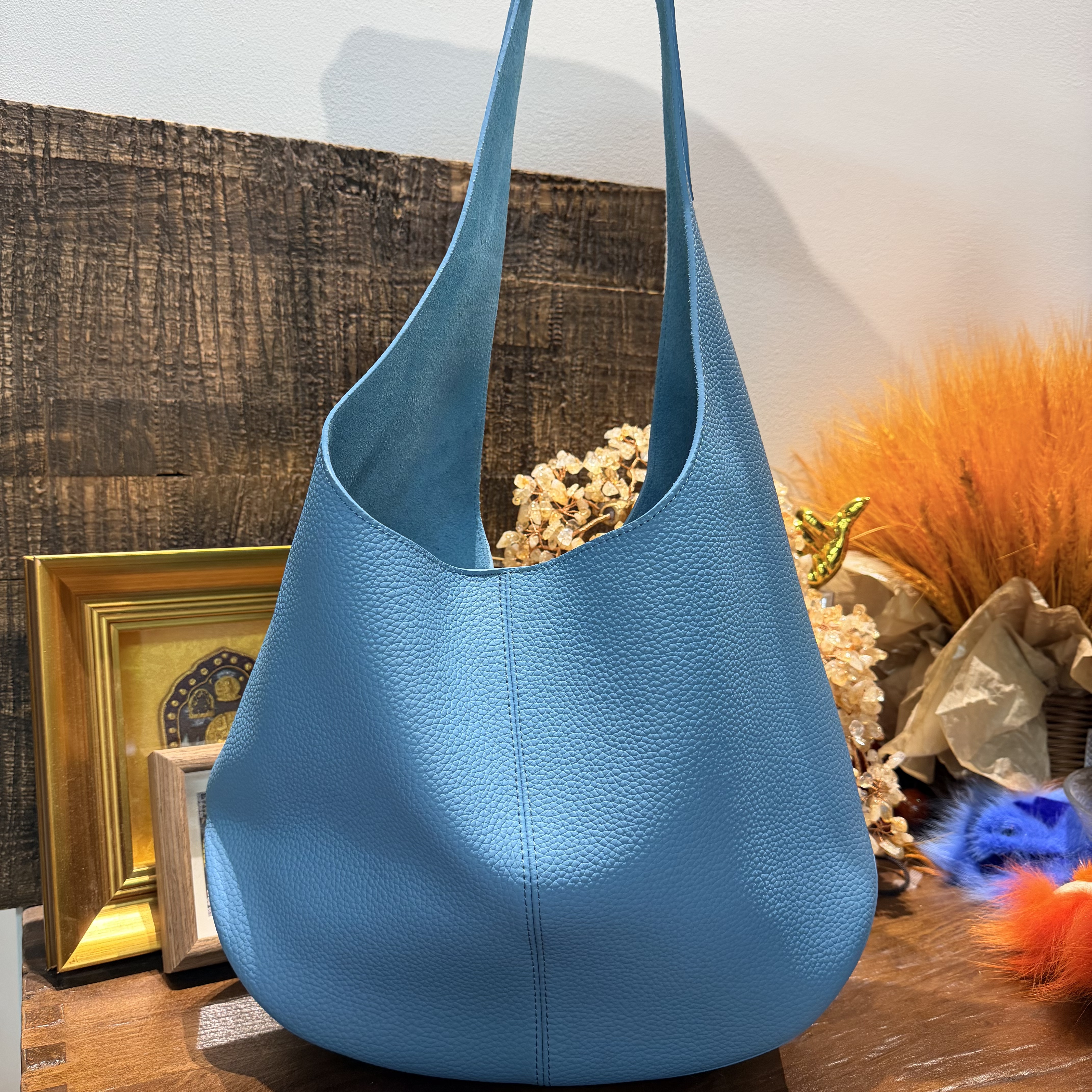 水桶托特包~211 25年秋冬新款休闲百搭手提单挎托特包34*11*27