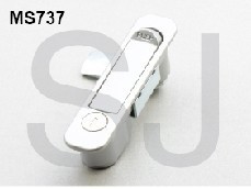 生久 柜锁： MS737 锌合金平面锁 配电柜