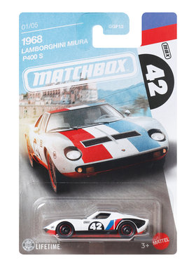 火柴盒GGF12 主题车模系列 兰博基尼 MIURA 慕拉 跑车 Matchbox