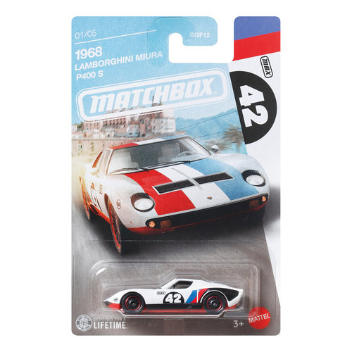 火柴盒GGF12 主题车模系列 兰博基尼 MIURA 慕拉 跑车 Matchbox