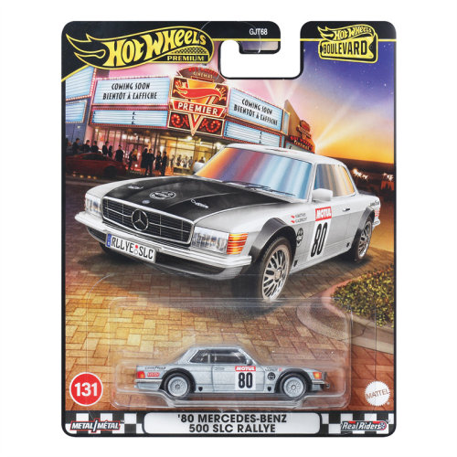 风火轮 GJT68 挚爱之选 奔驰 500SLC 拉力赛车 hotwheels