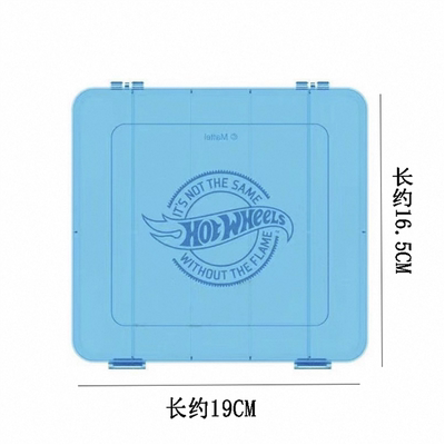 风火轮 JMN53 塑料玩具车收纳盒 10格 风火轮原厂 出品 hotwheels