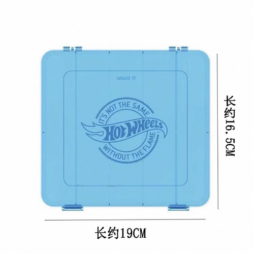 风火轮 JMN53 塑料玩具车收纳盒 10格 风火轮原厂 出品 hotwheels