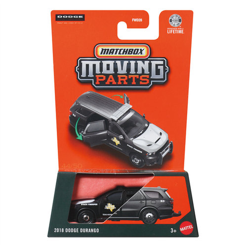 火柴盒 FWD28 开门车 道奇 DURANGO 杜兰戈 警车 Matchbox