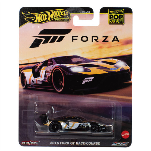 风火轮 HXD63 流行文化 FORZA FORD 福特GT 赛车 hotwheels