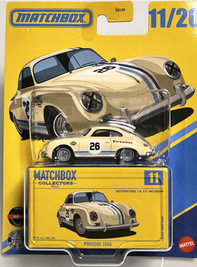 火柴盒 GBJ48 收藏家 保时捷 Porsche 356 跑车 Matchbox