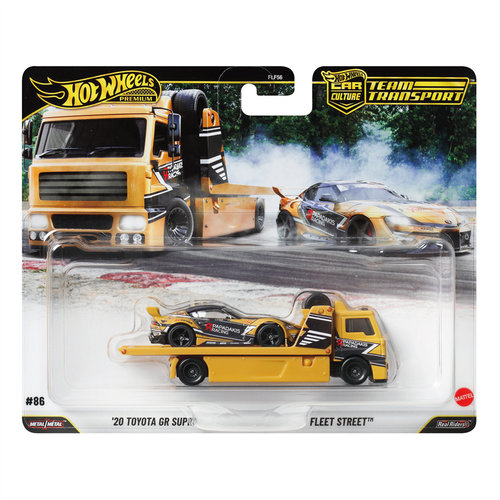风火轮 FLF56 赛车运输车 丰田速霸 SUPRA 运输车 hotwheels