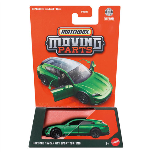火柴盒 Matchbox FWD28 活动部件 保时捷 PORSCHE TAYCAN 泰肯GTS