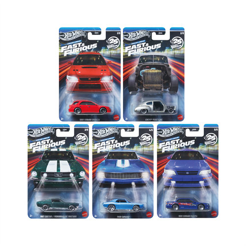 风火轮 HNR88 速度激情 2026款 斯巴鲁 野马 雪佛兰 hotwheels