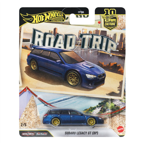 风火轮 FPY86汽车文化 公路旅行 斯巴鲁 力狮 GT 旅行车hotwheels