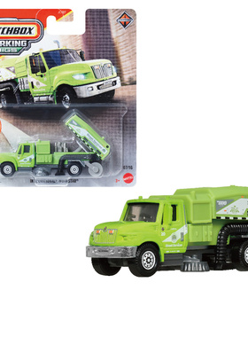 火柴盒 JCY27 合金工程车玩具 万国 工作之星 道路清扫车Matchbox