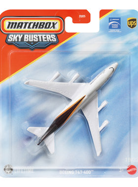 火柴盒 JDJ05 飞机系列 波音 BOEING 747-400 UPS运输机 Matchbox