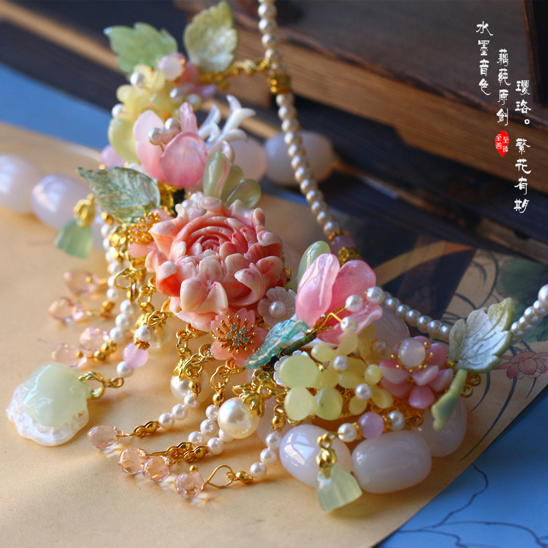 珍珠项链/璎珞汉服项圈