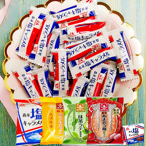 森永日本进口岩盐太妃糖