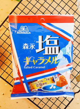 日本太妃糖森永进口岩盐味