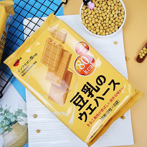 bourbon布尔本豆乳威化饼干
