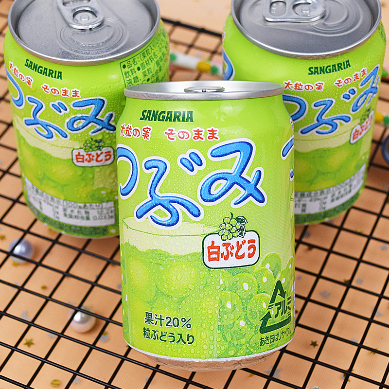 果肉日本进口饮品三佳利葡萄汁