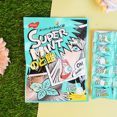 日本进口诺贝尔superlemon薄荷糖