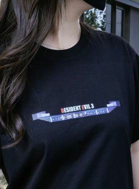 浣熊市STARS保护伞公司BSAA小队游戏周边短袖T恤纯棉文化衫定制