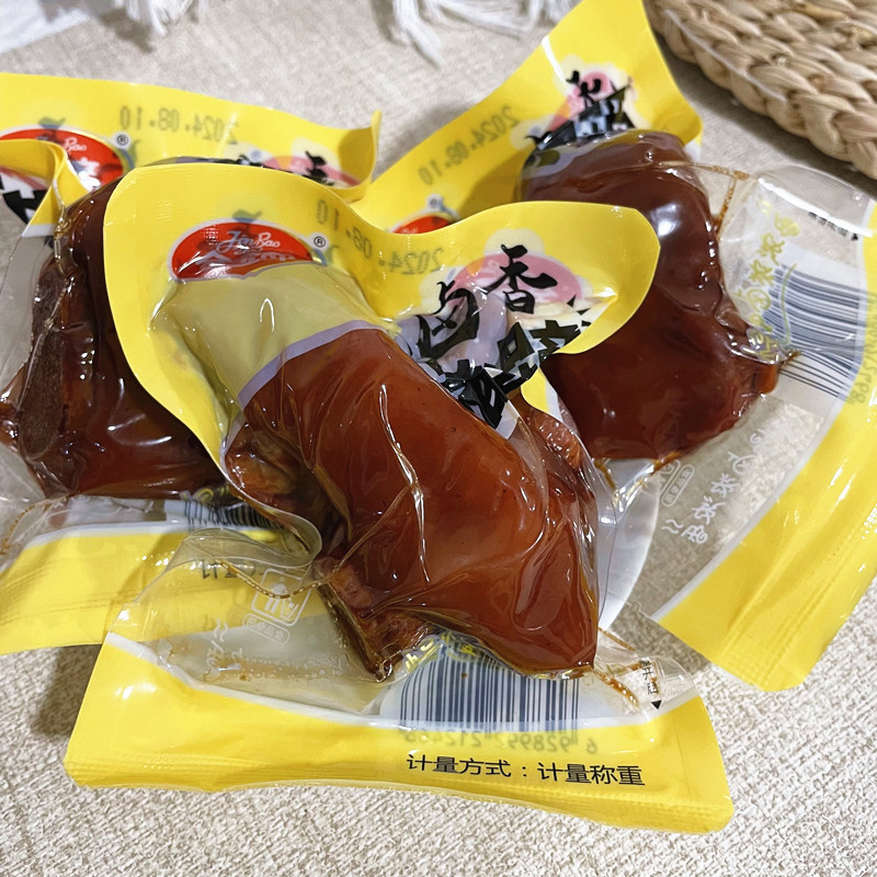 无锡卤香猪蹄猪脚真空熟食图片