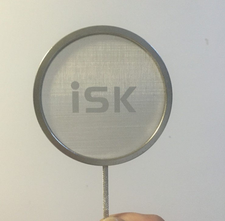 ISK T3000 支架 电容麦克风专用防喷网 防风网 防风罩 原装正品