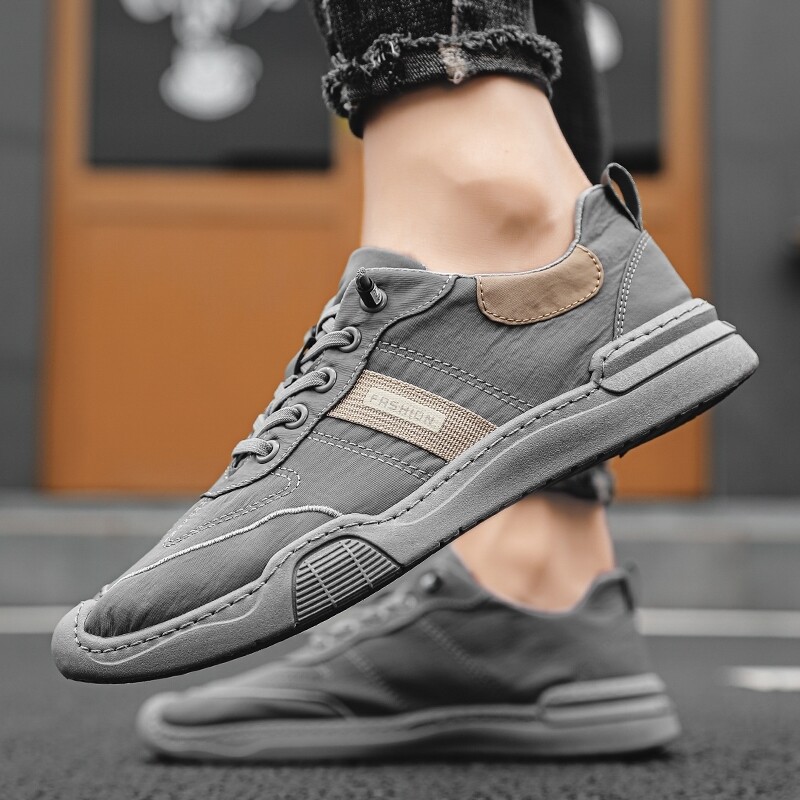 雨伞布鞋男士冰丝一脚蹬速干防臭透气潮流软底休