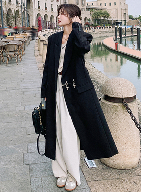 档口现货爆款大货 2024春秋款中长款西装外套1382p155k238