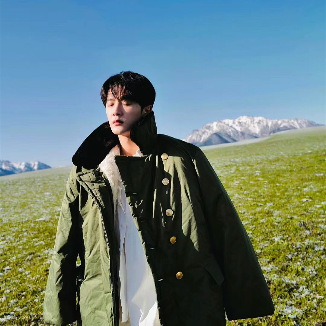 潮流 军大衣东北大棉袄劳保大衣p75 网图