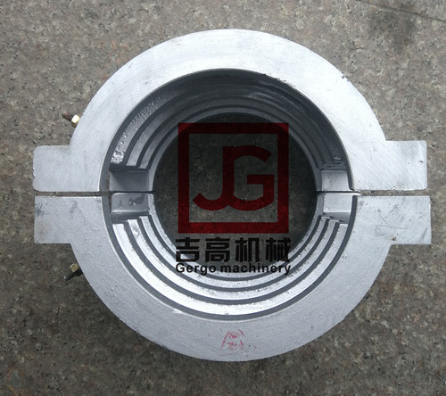 吉高塑机SJ65塑料挤出机押出设备铸铝加热块带风槽押出机铝加热圈
