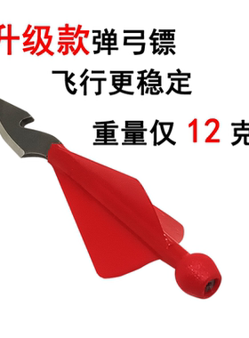 纯碳尾翼鱼枪练习飞标套装箭杆