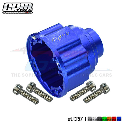 GPM TRAXXAS 1/7 UDR 铝合金前中通用差速壳-个