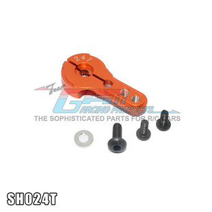 GPM FOR 车，船，飞机24T金属防松舵机臂（23.6mm长）#SH024T