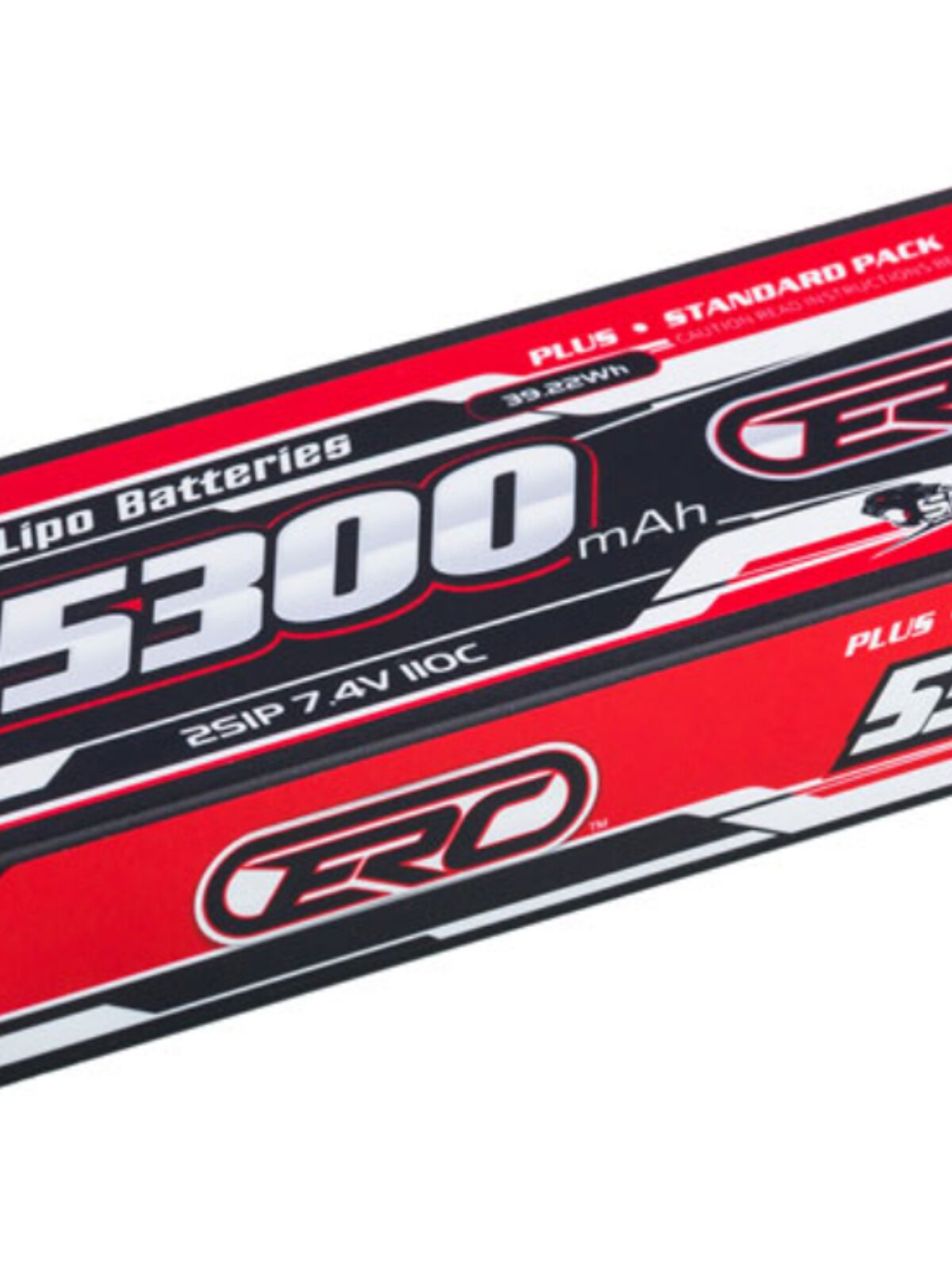 3 링 횡포 한 ERC PLUS 전원 리튬 배터리 모델 자동차 2S 110C 하드 쉘 4MM 3800 7300MAH