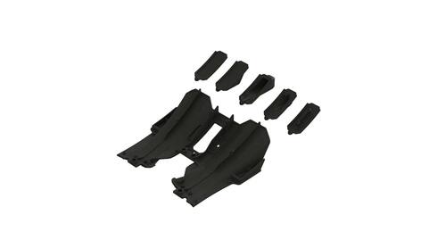ARRMA原厂配件ARA320518后扰流Rear Diffuser Set越界 F1 现货