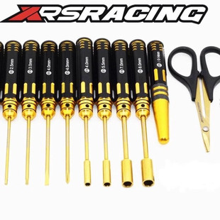 XRSRACING 黑金六角柄 模型 RC 工具内六角螺丝刀 扳手套筒各型号
