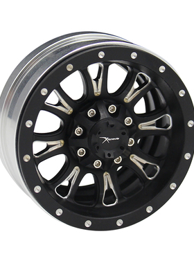 Xspede Axial SCX10 II 90046 90047 TRX-4 铝锁胎轮毂1.9寸--2个