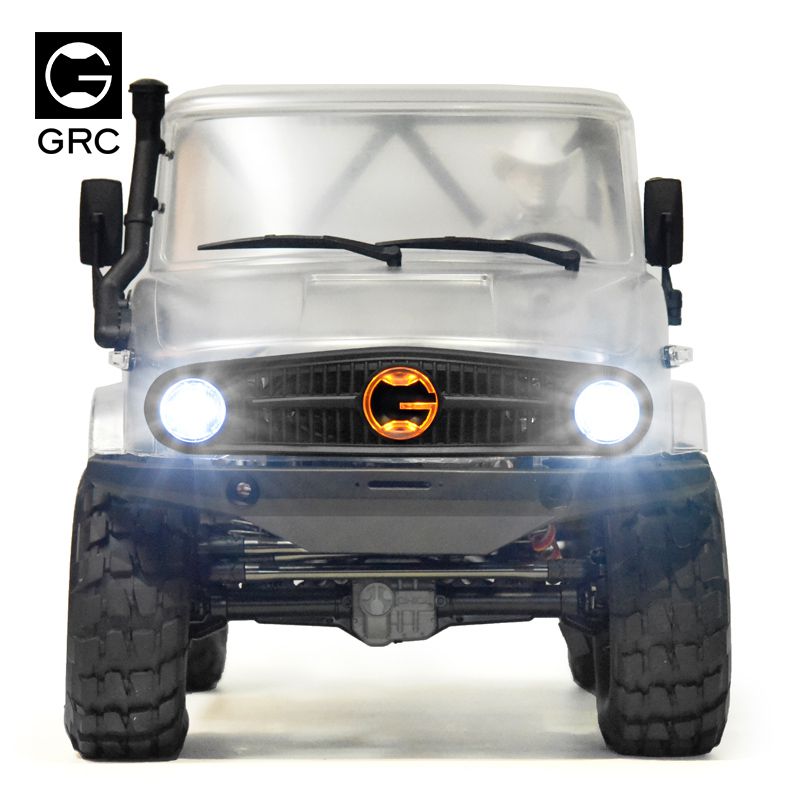 现货SCX10 II UMG10 4x4仿真中网奔驰乌尼莫克前脸转向灯尾灯灯罩